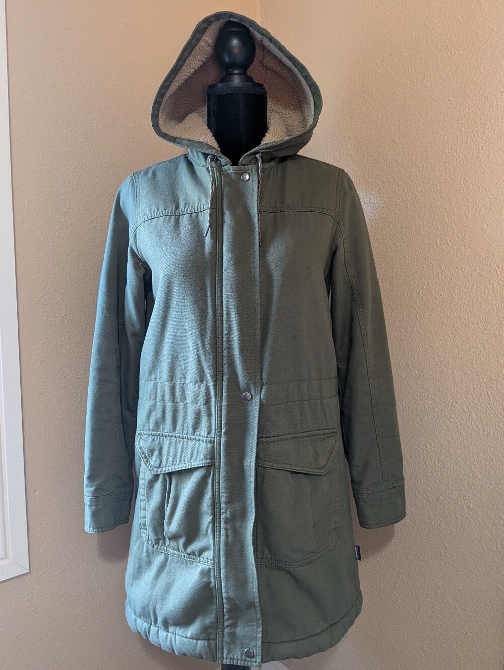 Patagonia Prairie Dawn Parka Sage Green XS